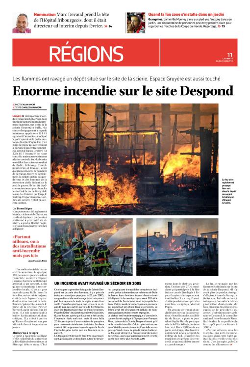 La Gruyère, den 24. August 2017
